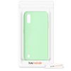 Husa pentru Samsung Galaxy A01, Silicon, Verde, 51372.50