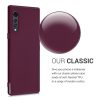 Husa pentru LG Velvet, Silicon, Violet, 52532.187