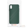 Husa pentru Apple iPhone X / iPhone XS, Silicon, Verde, 52975.169