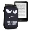 Husa universala pentru eBook reader, Textil, Negru, 50335.03