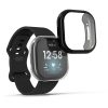 Set 2 Huse pentru Fitbit Versa 3 / Sense, Silicon, Negru, 53390.02