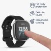 Set 2 Huse pentru Fitbit Versa 3 / Sense, Silicon, Negru, 53390.02