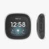 Set 2 Huse pentru Fitbit Versa 3 / Sense, Silicon, Negru, 53390.02