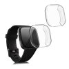 Set 2 Huse pentru Fitbit Versa 3 / Sense, Silicon, Transparent, 53390.01