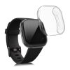 Set 2 Huse pentru Fitbit Versa 3 / Sense, Silicon, Transparent, 53390.01