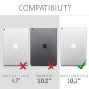 Husa pentru tableta Apple iPad 10.2" (2020)/iPad 10.2" (2021), Kwmobile, Transparent, Silicon, 53430.03