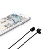 Set 2 Curele pentru casti Samsung Galaxy Buds/Galaxy Buds Plus, Kwmobile, Negru, Silicon, 53474.01