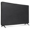 Husa de praf pentru televizor 55 inch, Kwmobile, Negru, Textil, 51703.01