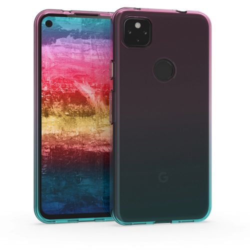 Husa pentru Google Pixel 4a 5G, Silicon, Roz, 53636.01