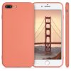 Husa Apple iPhone 8 Plus / iPhone 7 Plus, Silicon, Portocaliu, 49981.203