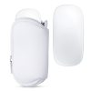 Husa pentru mouse Apple Magic Mouse 2/Magic Mouse 1, Kwmobile, Alb, Neopren, 51117.02