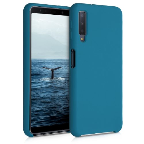 Husa pentru Samsung Galaxy A7 (2018), Silicon, Verde, 47730.57