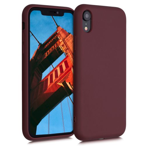 Husa pentru Apple iPhone XR, Fibre vegetale, Violet, 49105.190