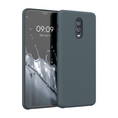 Husa pentru OnePlus 6T, Silicon, Albastru, 46316.202