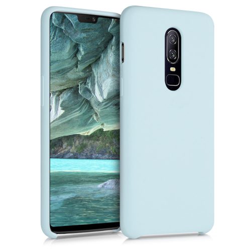 Husa pentru OnePlus 6, Silicon, Verde, 46122.200