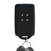 Husa Cheie Auto pentru Renault / Dacia - 4 Butoane - Keyless Go, Silicon, Multicolor, 49769.14