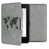 Husa pentru Kindle Paperwhite 7, Piele ecologica, Gri, 49747.05