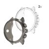 Set 2 Huse pentru Suunto 9 / 9 Baro / Spartan Sport Wrist HR, kwmobile, Silicon, Transparent / Gri, 52665.03