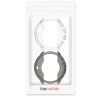 Set 2 Huse pentru Suunto 9 / 9 Baro / Spartan Sport Wrist HR, kwmobile, Silicon, Transparent / Gri, 52665.03