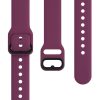 Set 2 Curele pentru Samsung Galaxy Fit (SM-R370), kwmobile, Silicon, Mov / Violet, 50233.38