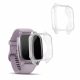 Set 2 Huse pentru Garmin Venu Sq / Venu Sq Music, Silicon, Transparent, 53854.01