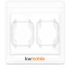 Set 2 Huse pentru Garmin Venu Sq / Venu Sq Music, Silicon, Transparent, 53854.01