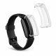 Set 2 Huse pentru Fitbit Inspire 2/Ace 3, Kwmobile, Transparent, Silicon, 53870.01