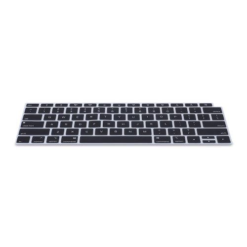 Husa pentru tastatura Apple MacBook Air 13.3" (2018-2020), Kwmobile, Negru, Silicon, 53982.01