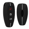 Husa Cheie Auto pentru Ford - 3 Butoane - Keyless Go, Silicon, Negru, 53133.05