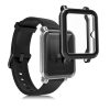 Set 2 Huse pentru Xiaomi Amazfit Bip / Amazfit Bip Lite, Silicon, Negru / Transparent, 54037.01