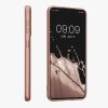 Husa pentru Samsung Galaxy S21, Silicon, Rose Gold, 54057.31