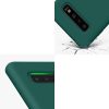 Husa pentru Samsung Galaxy S10, Silicon, Verde, 47732.184