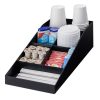 Organizator pentru cafea si ceai Navaris cu 7 compartimente, Negru, 54093.01