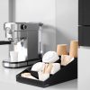 Organizator pentru cafea si ceai Navaris cu 7 compartimente, Negru, 54093.01