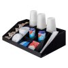 Organizator pentru cafea si ceai Navaris cu 10 compartimente, Negru, 54094.01