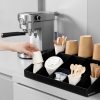 Organizator pentru cafea si ceai Navaris cu 10 compartimente, Negru, 54094.01