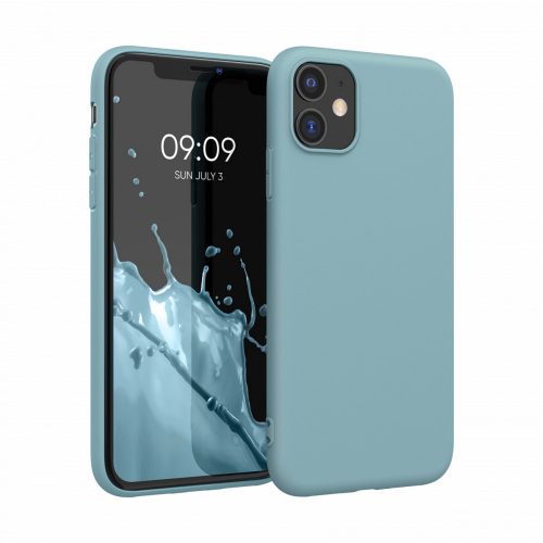 Husa pentru Apple iPhone 11, Silicon, Albastru, 49787.207