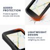 Husa de protectie pentru GPS Bryton Rider 750, Kwmobile, Negru, Silicon, 54125.01