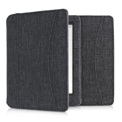 Husa pentru Kobo Aura Edition 1, Textil, Gri, kwmobile, 54136.19