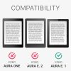 Husa pentru Kobo Aura Edition 1, Textil, Gri, kwmobile, 54136.19