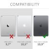 Husa pentru Apple iPad Air 4 (2020), Silicon, Negru, 53417.01