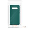 Husa pentru Samsung Galaxy S10 Plus, Silicon, Verde, 49028.184