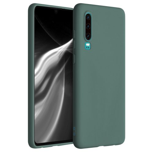 Husa pentru Huawei P30, Silicon, Verde, 47410.171