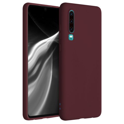 Husa pentru Huawei P30, Silicon, Rosu, 47410.190