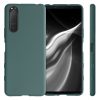 Husa pentru Sony Xperia 5 II, Silicon, Verde, 51531.171