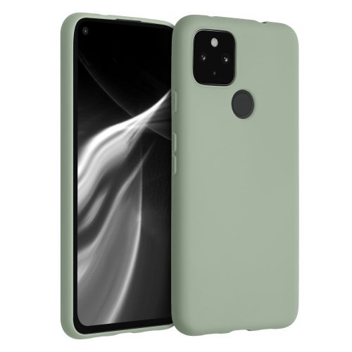 Husa pentru Google Pixel 4a 5G, Silicon, Verde, 51727.172