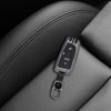 Husa Cheie Auto pentru BMW - 3 Butoane - Keyless Go, kwmobile, Aliaj zinc, Gri, 53579.01