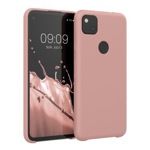 Husa pentru Google Pixel 4a, Silicon, Roz, 52549.193