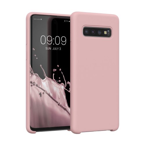 Husa pentru Samsung Galaxy S10, Silicon, Roz, 47732.156