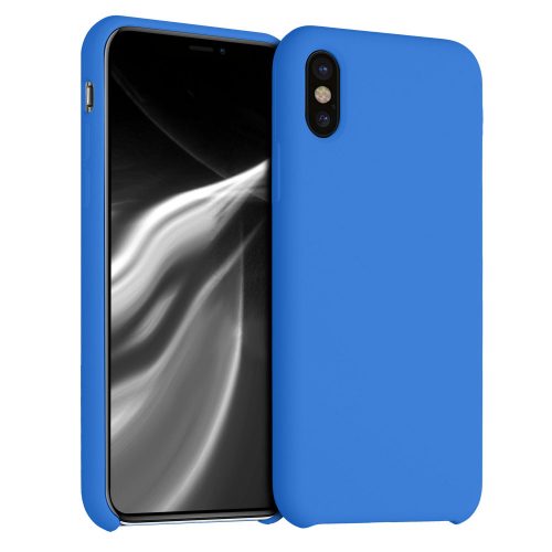 Husa pentru Apple iPhone X / iPhone XS, Silicon, Albastru, 42495.189